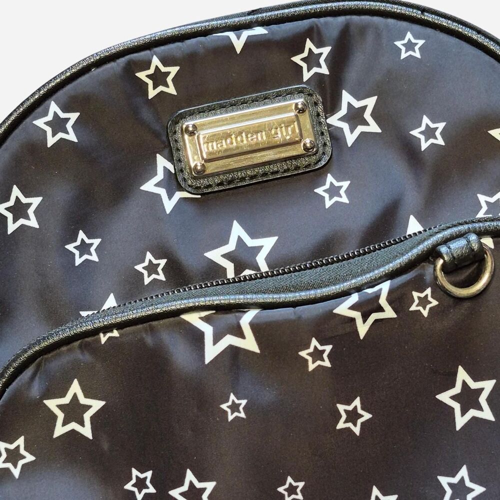 Madden-girl Women's Black and White Bag